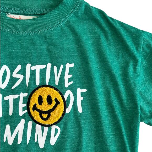 VINTAGE HAVANA Girls Smiley Face Tee L/14 - Picture 2 of 4